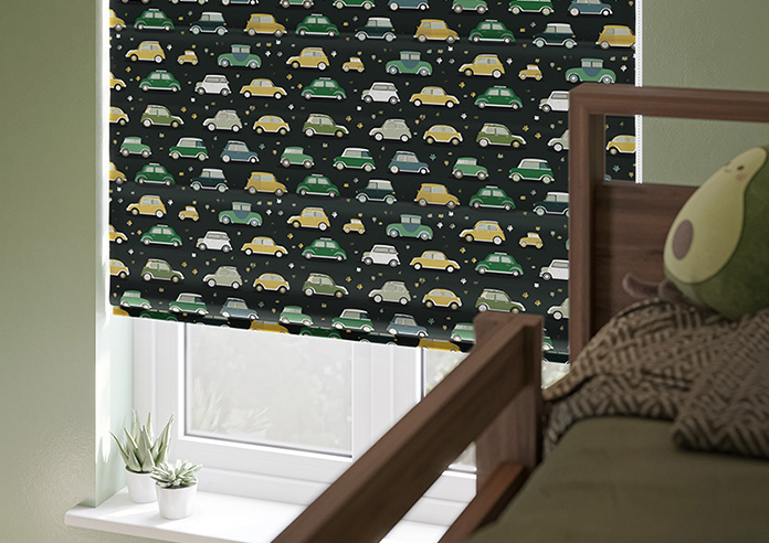 Roadtrip, Forest Green - Roman Blind - Image 5